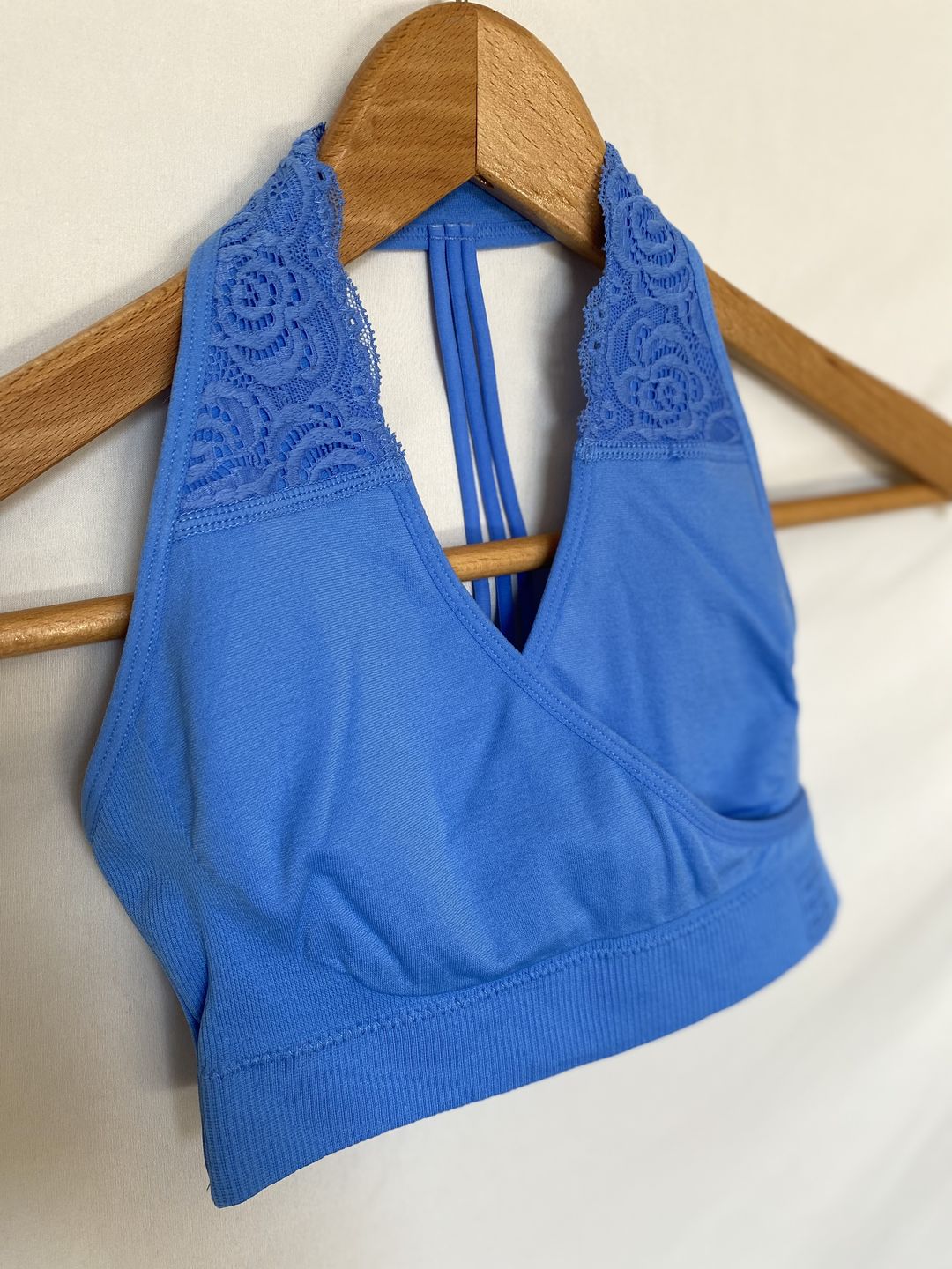 Customer photo review of HUG LACE HALTER BRALETTE