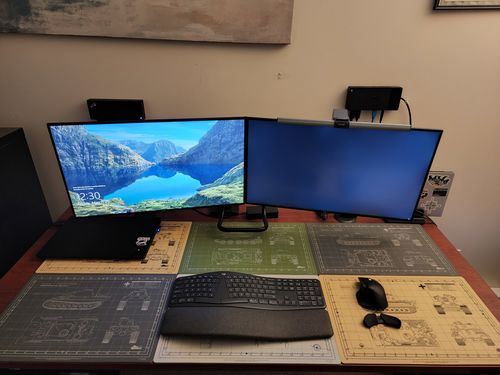 Customer photo review of TIGER TANK MODEL BUILDER'S CUTTING MAT