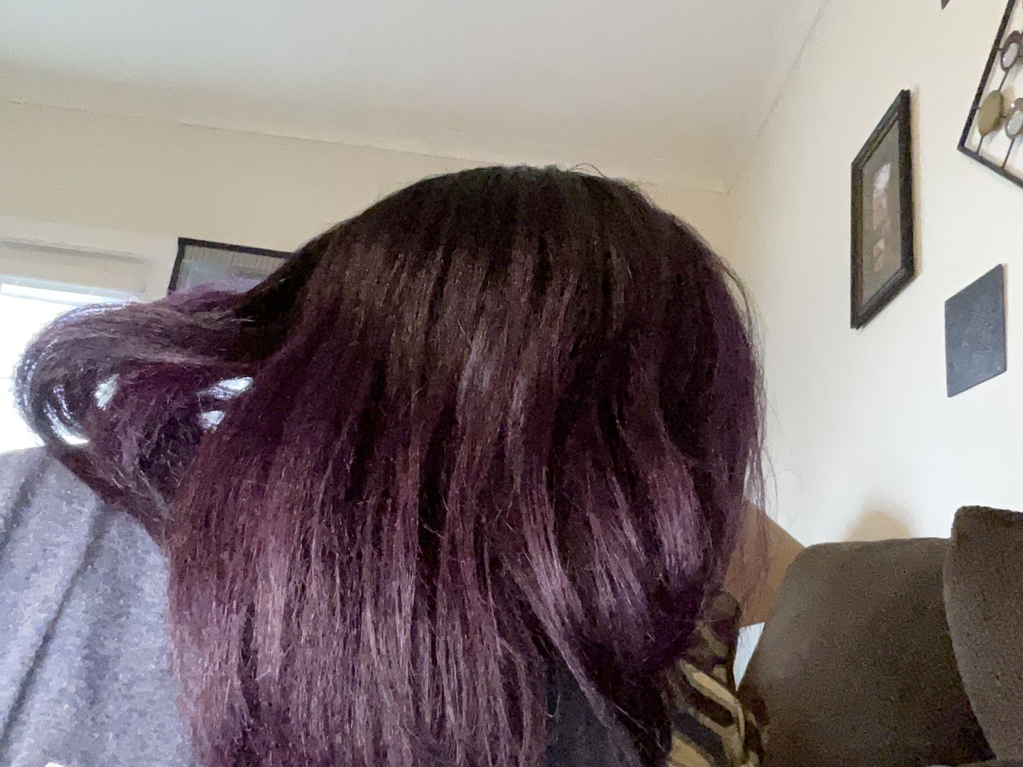 Customer photo review of POLISHED Hair & Scalp Oil