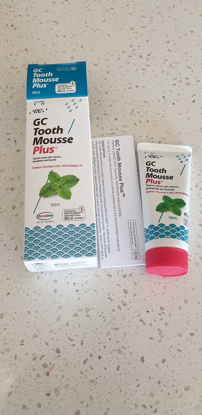 Customer photo review of GC Recaldent - Tooth Mousse Plus