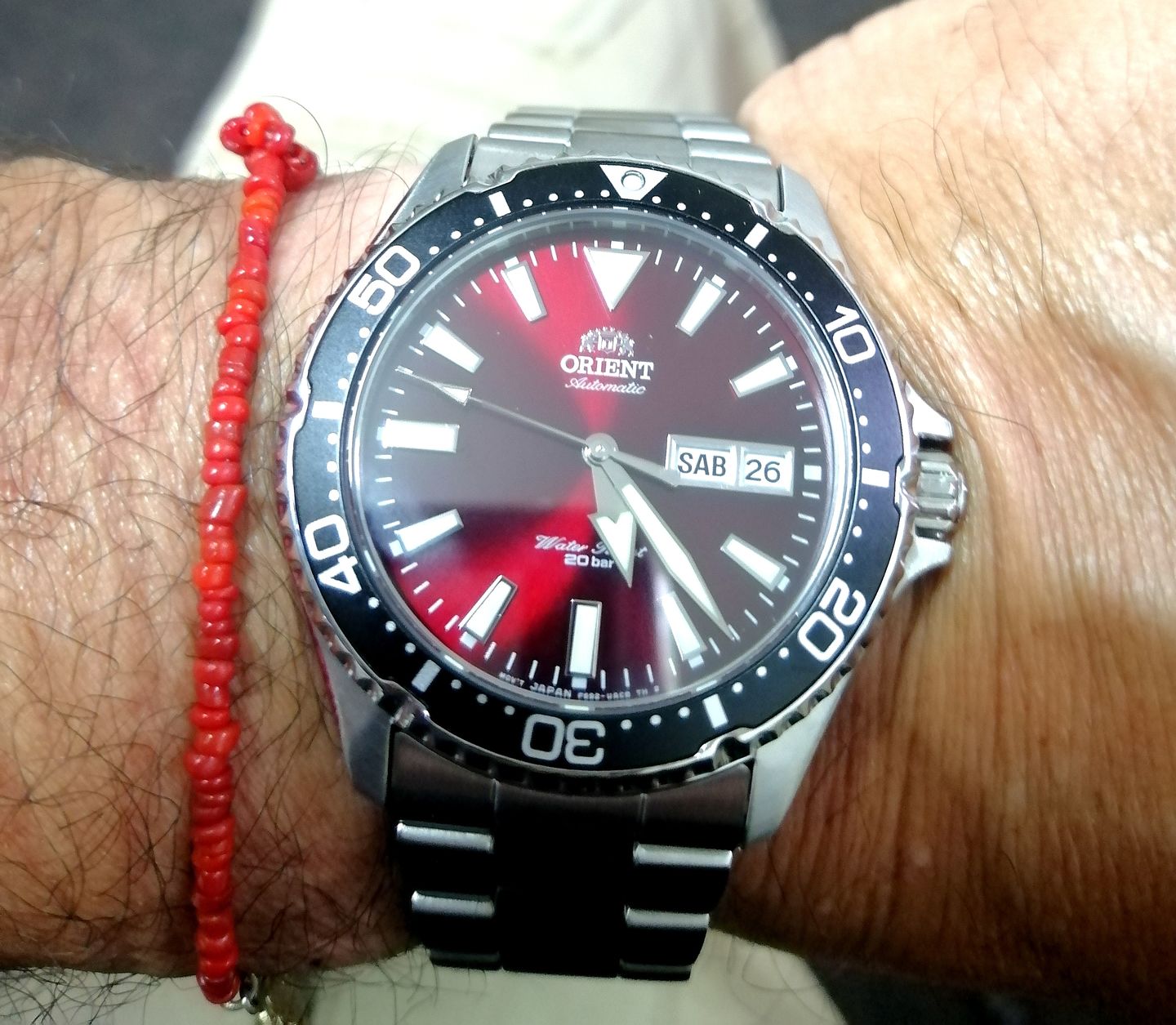 Customer photo review of Reloj Orient Automatic RA-AA0003R19A Kamasu Diver Sapphire 41,8 mm