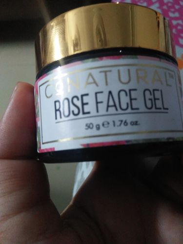 Customer photo review of Rose Face Gel
