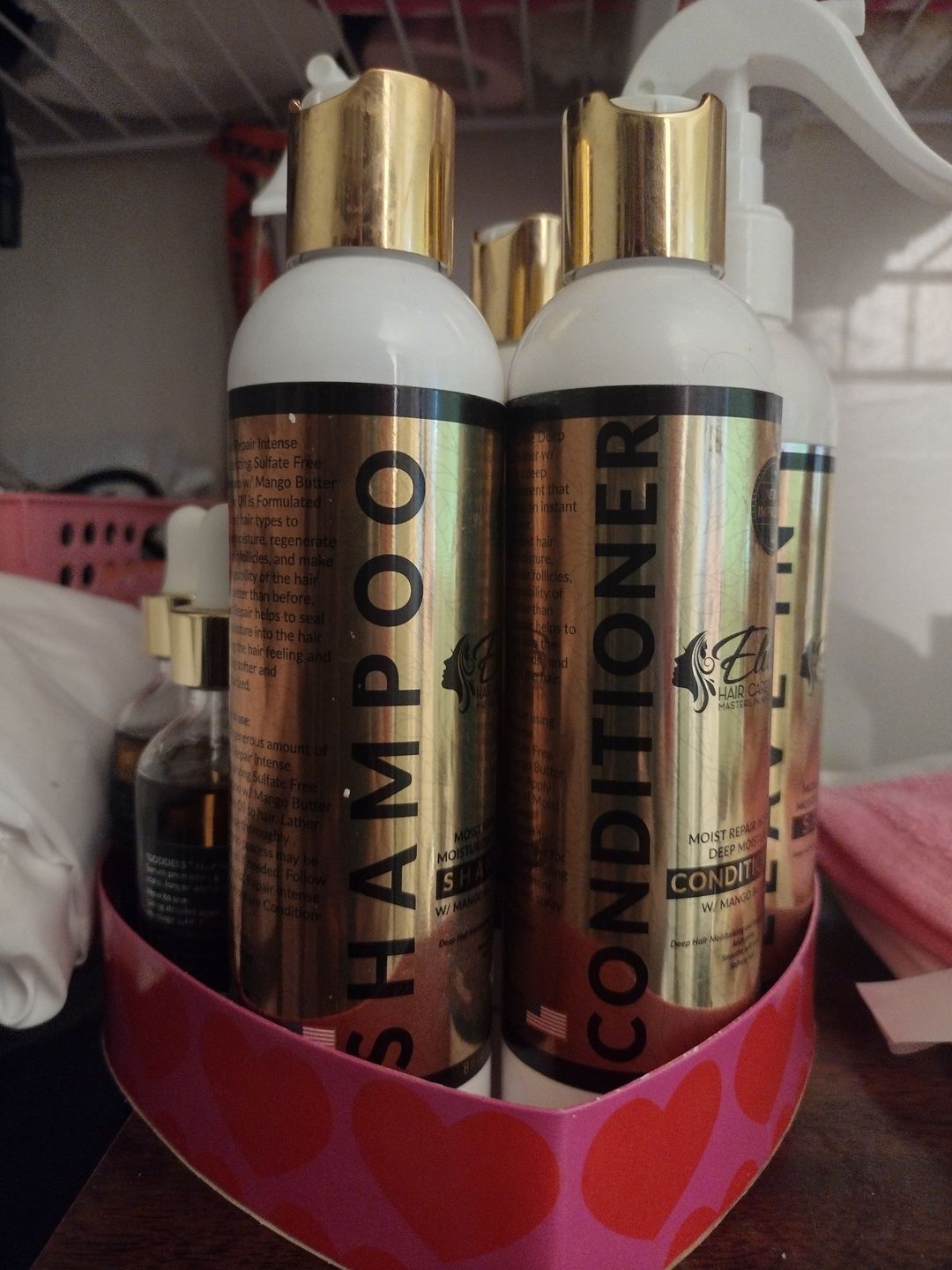 Customer photo review of Moisture Repair Kit
