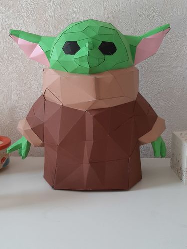 Customer photo review of Patrons Grogu, le Bébé Yoda (pdf)