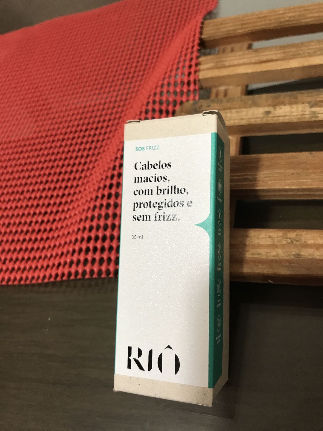 Customer photo review of SOS Frizz Bio-Óleo Seco Protetor
