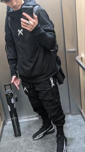 Customer photo review of Cargo Pants Techwear