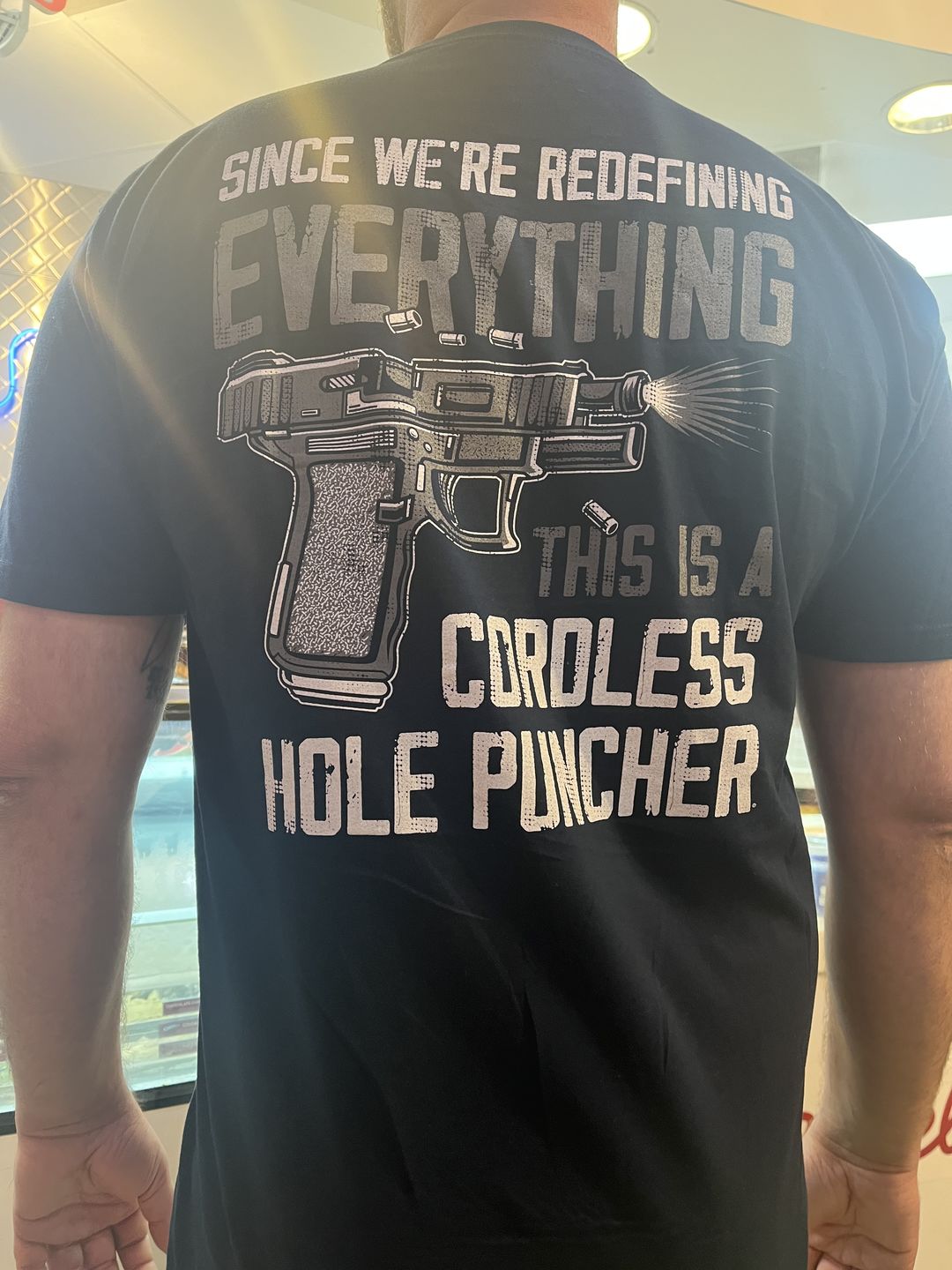 Customer photo review of Cordless Hole Puncher