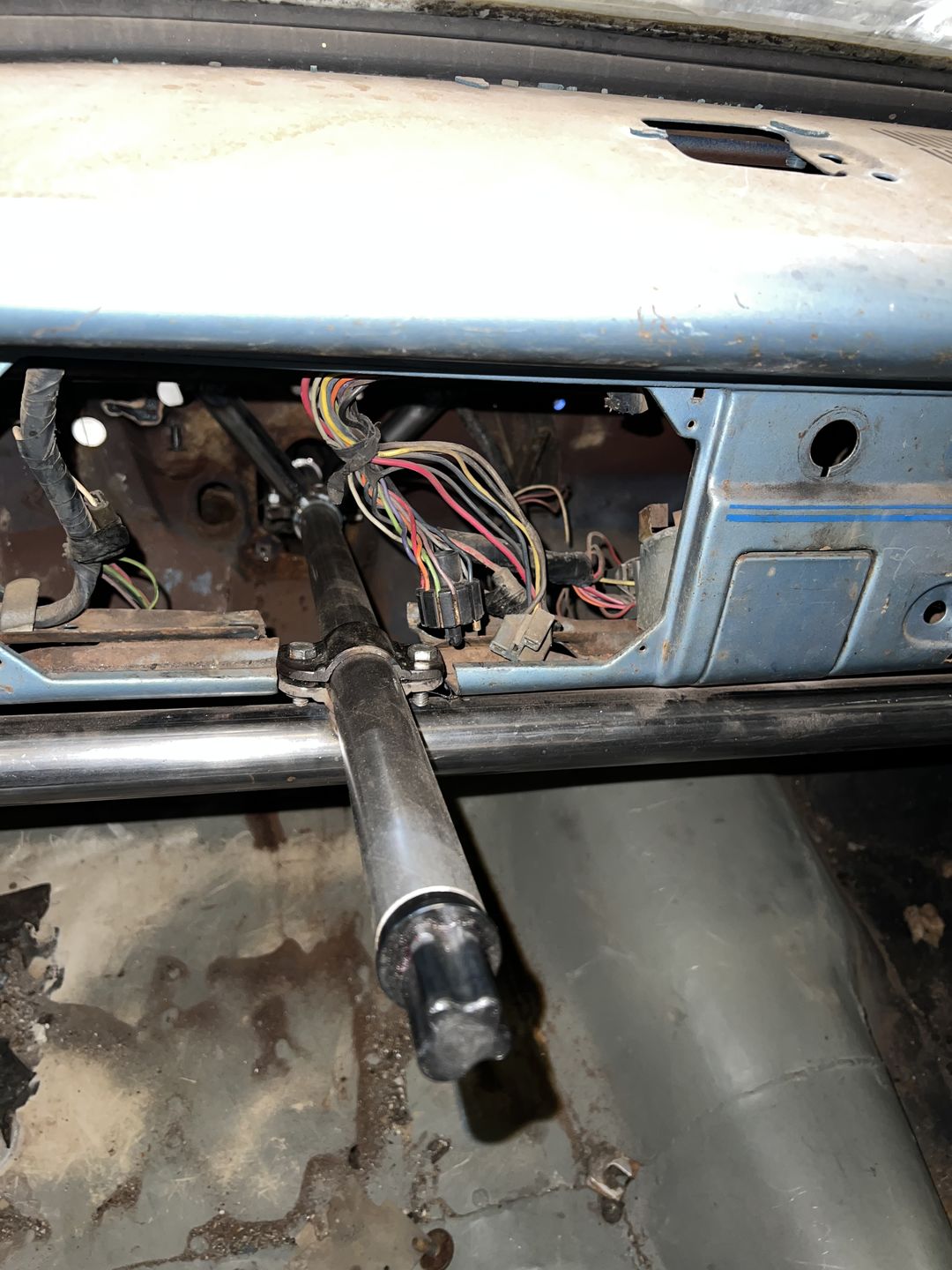 Customer photo review of Motion Raceworks DIY Lightweight Chromoly Steering Column Kit 15-210