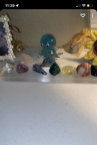 Customer photo review of Yellow Jasper Obelisk
