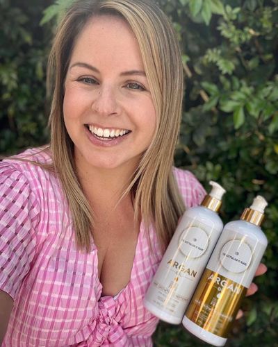 Customer photo review of Hair Growth With Argan Oil - 10 Minute Miracle - Complete Bundle