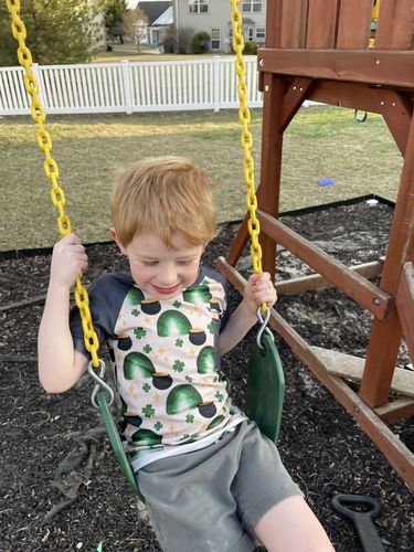 Customer photo review of "Luck O' The Irish" [Everyday Collection] St. Patrick's Raglan