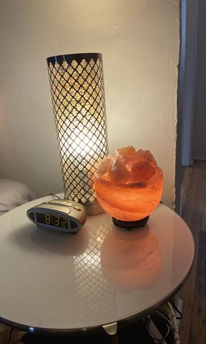 Customer photo review of Fire Bowl Himalayan Salt Lamp