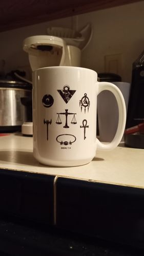 Customer photo review of Millennium Items - Ceramic Coffee Mug