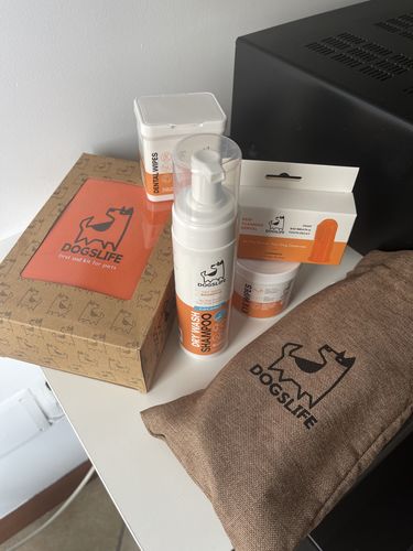 Customer photo review of Kit di Pronto Soccorso per cani