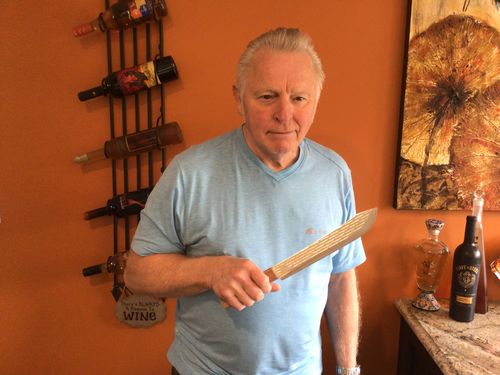 Customer photo review of 10" Stainless BBQ Knife