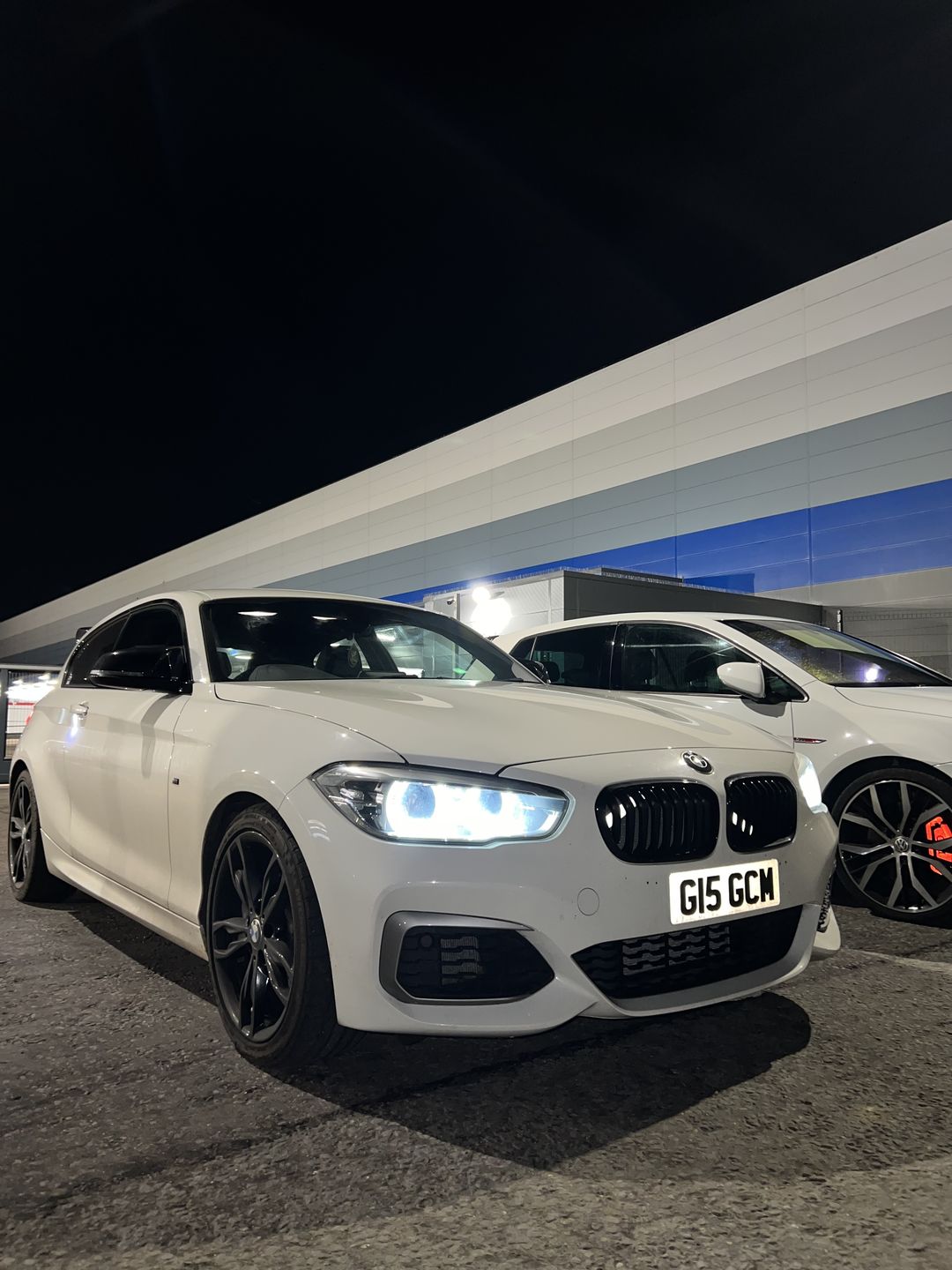 Customer photo review of MHC Black BMW M Style Wing Mirror Replacement Covers In Gloss Black