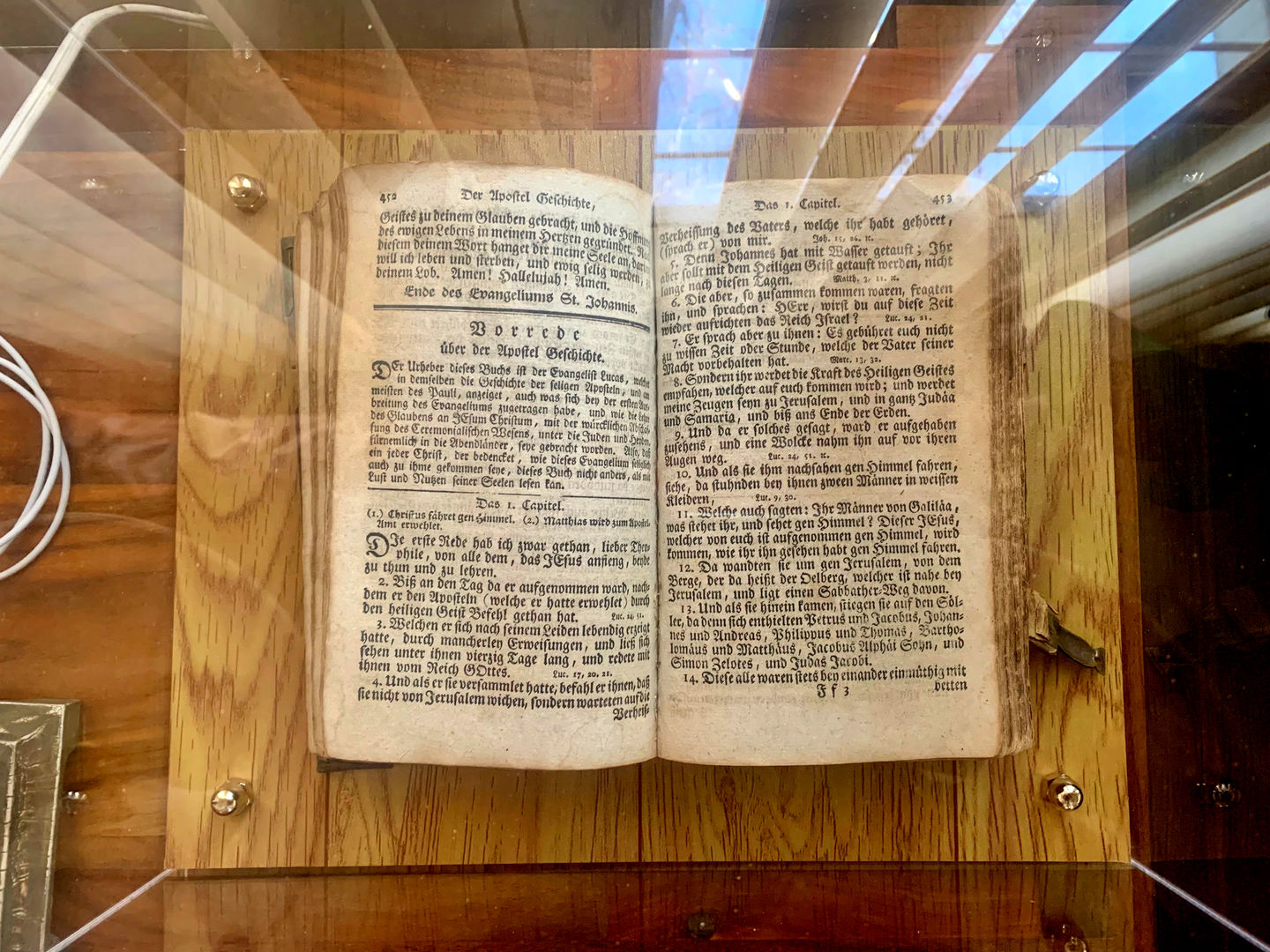Customer photo review of Acrylic Book Display Case with Risers 15.25 X 12 X 8 - Clear (A026/V12)