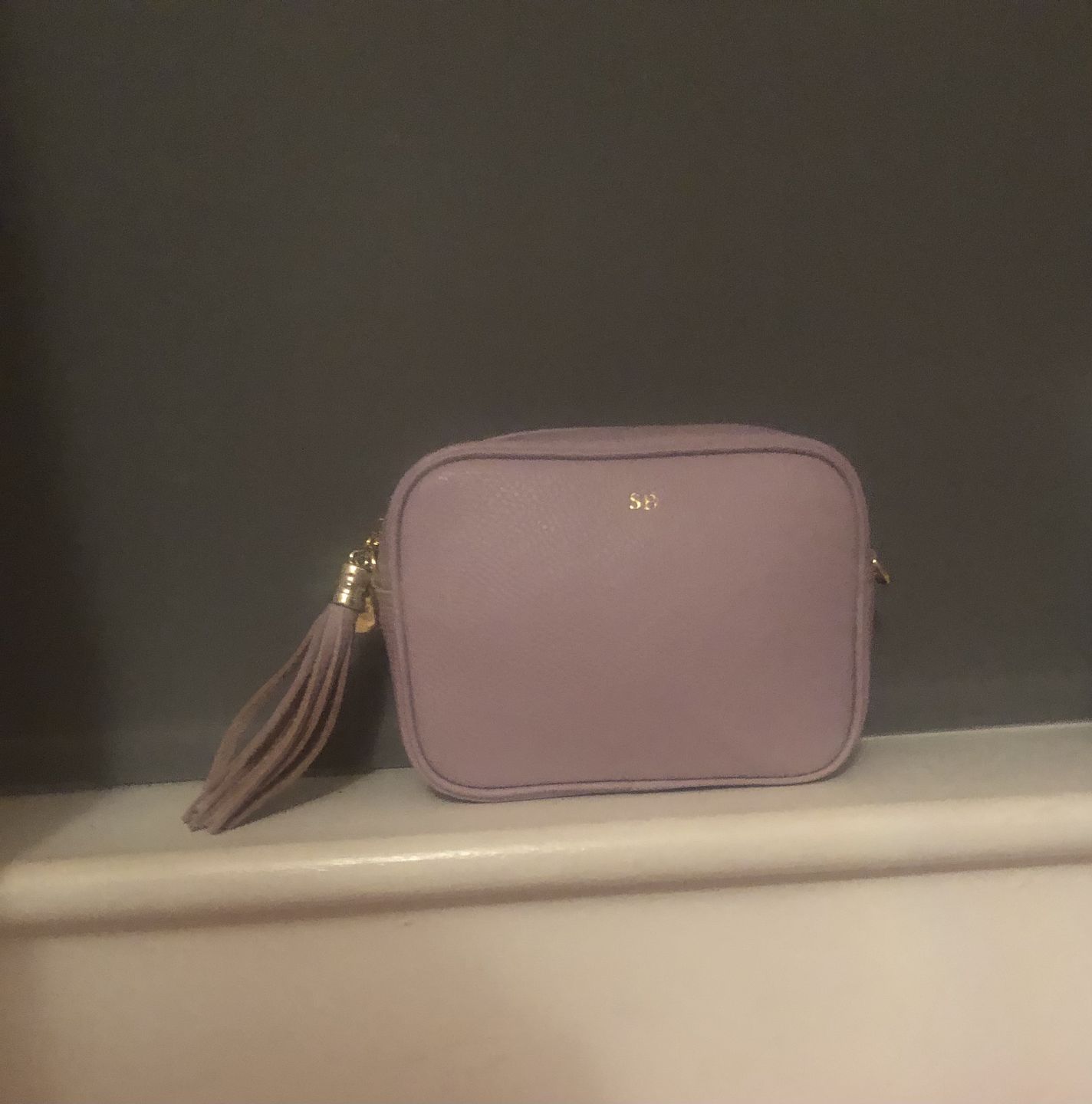 Customer photo review of Leather Lady Cross Body Bag