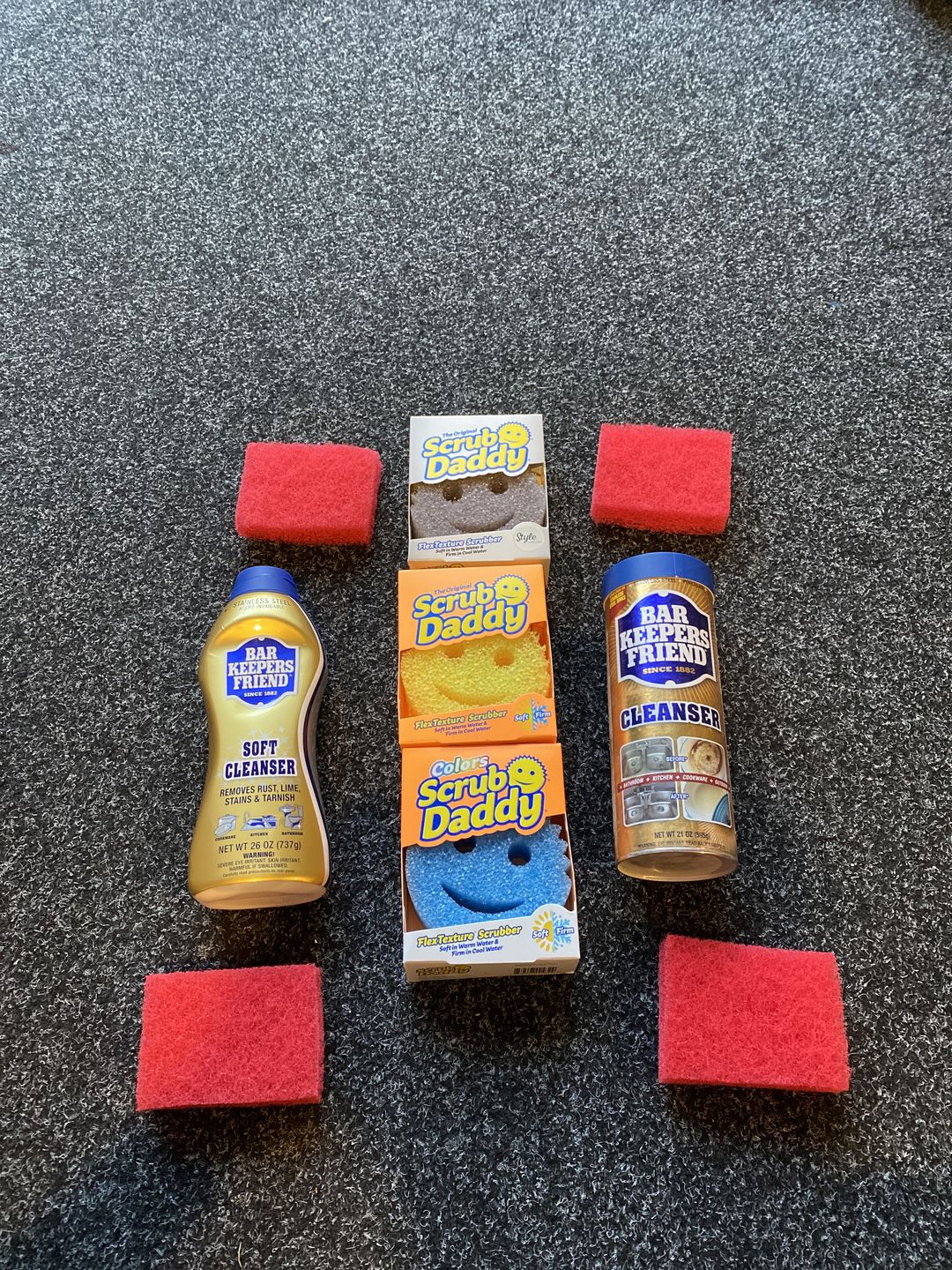 Customer photo review of Bar Keepers Friend Cleanser (Large) 595g