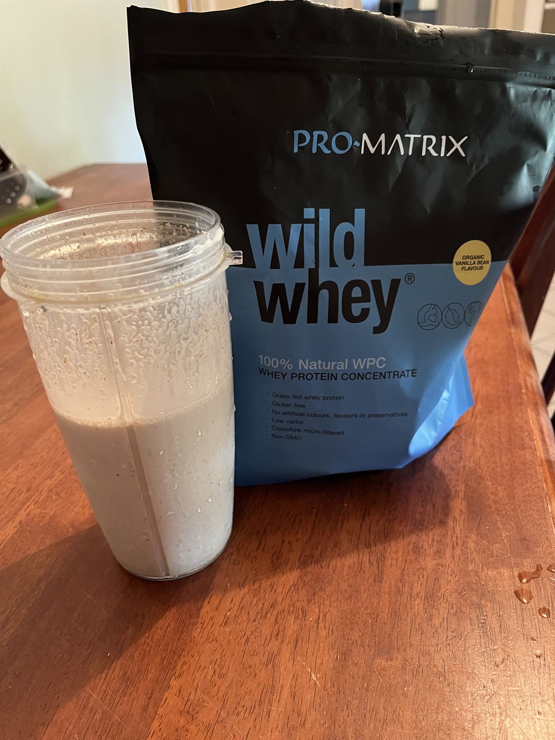 Customer photo review of 2kg VANILLA, Concentrate WILD WHEY