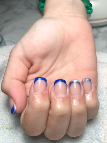 Customer photo review of Fiber base coat Studios Didier Octagon 8ml