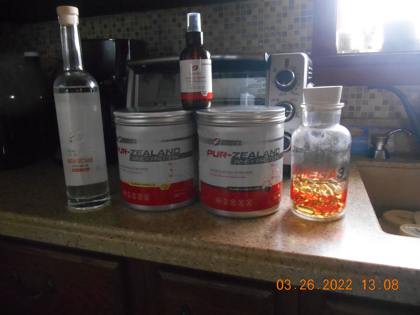 Customer photo review of Omega 3 Molecularly Distilled Cold Processed Fish Oil (120 Softgels)