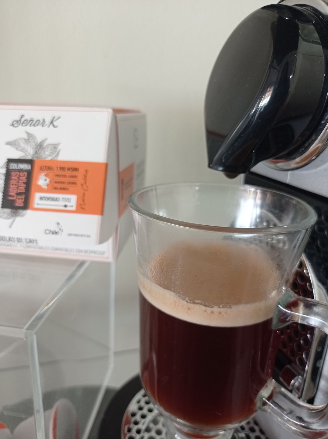 Customer photo review of Cápsulas para Nespresso | Colombia Laderas del Tapias