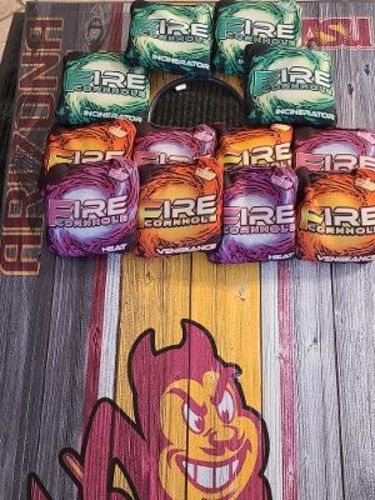 Customer photo review of Fire Incinerator - Set of 4