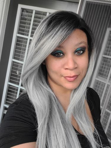 Customer photo review of Glitter Bestie - Glitter Primer