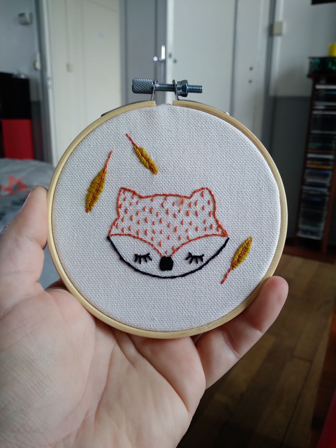 Customer photo review of Kit Broderie Renard