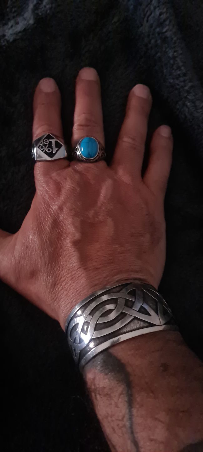 Customer photo review of Blue Eyes- 925 Silver