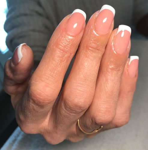 Customer photo review of Fiber base gel Didier Lab Nude 10ml