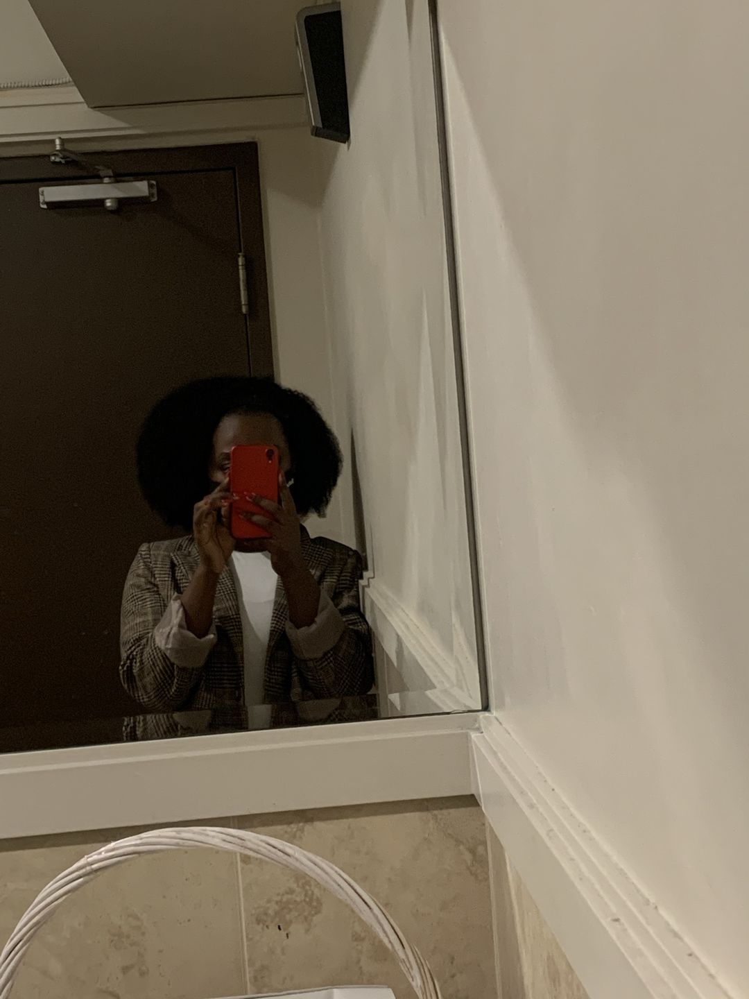 Customer photo review of Ashley Kinky Curly Human Hair Headband Wig