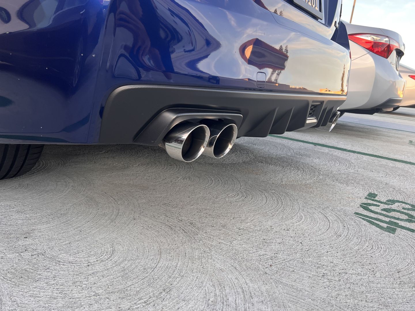 Customer photo review of 2015-Up Subaru WRX / STi Muffler Delete Axle Back 4 Inch Quad Tips Exhaust