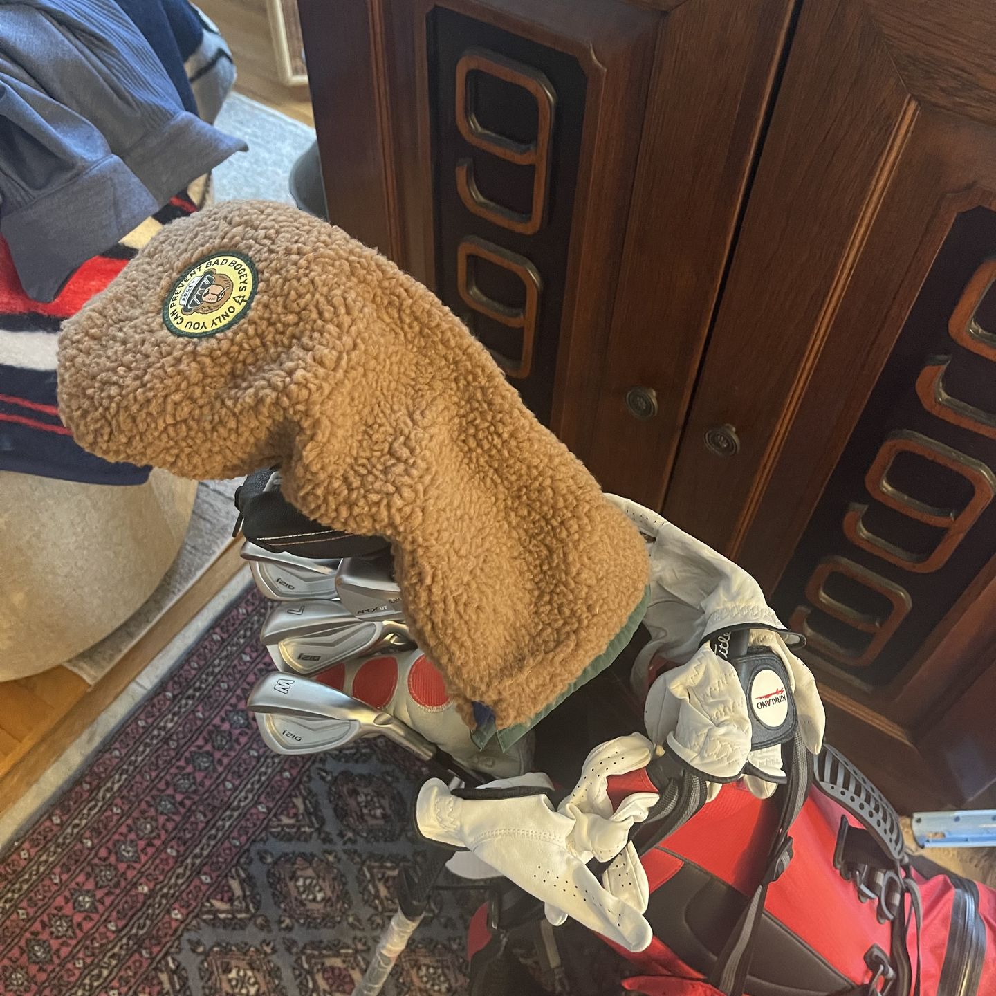 Customer photo review of Bogey Sherpa Headcovers