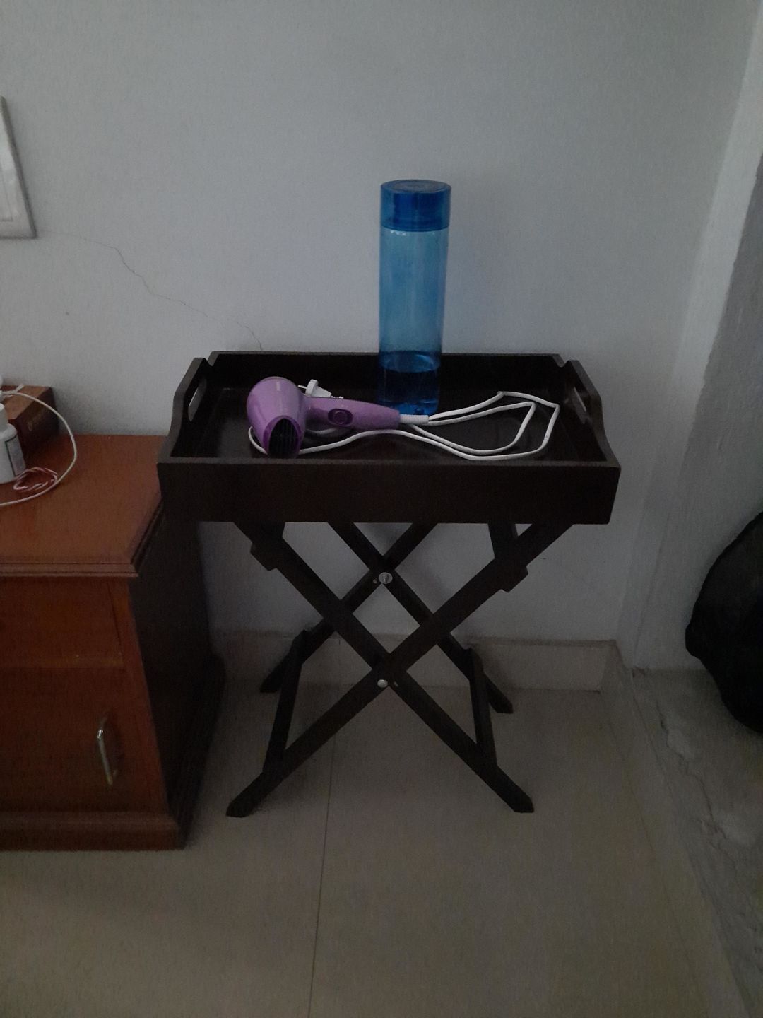 Customer photo review of Decorative Display and Accent Table Center Table Wooden