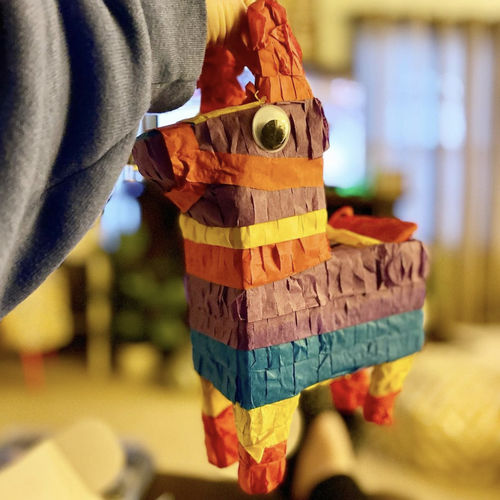 Customer photo review of Googly Eyes Piñatagram