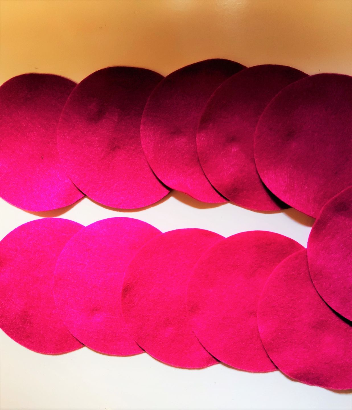 Customer photo review of Acrylic Craft Felt By Yard