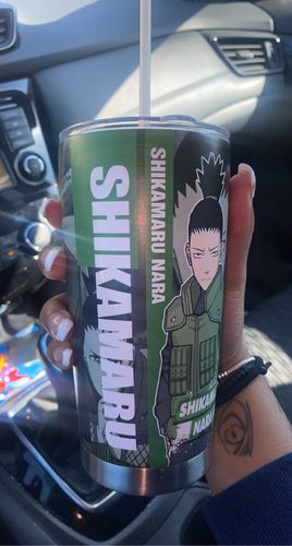 Customer photo review of Anime Naruto Shikamaru Tumbler Cup Custom Car Accessories