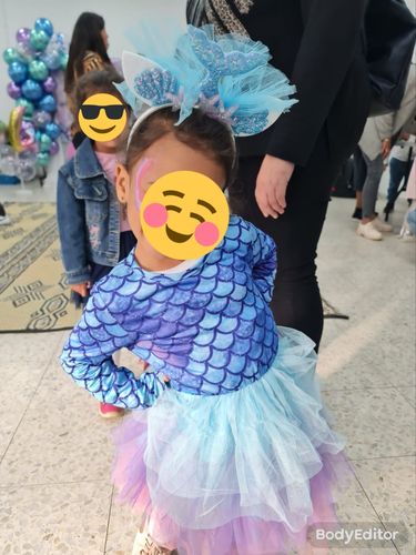 Customer photo review of פלטה לציורי פנים וגוף סט 6 קשתות 36 ג’ – צבעי קשת 1