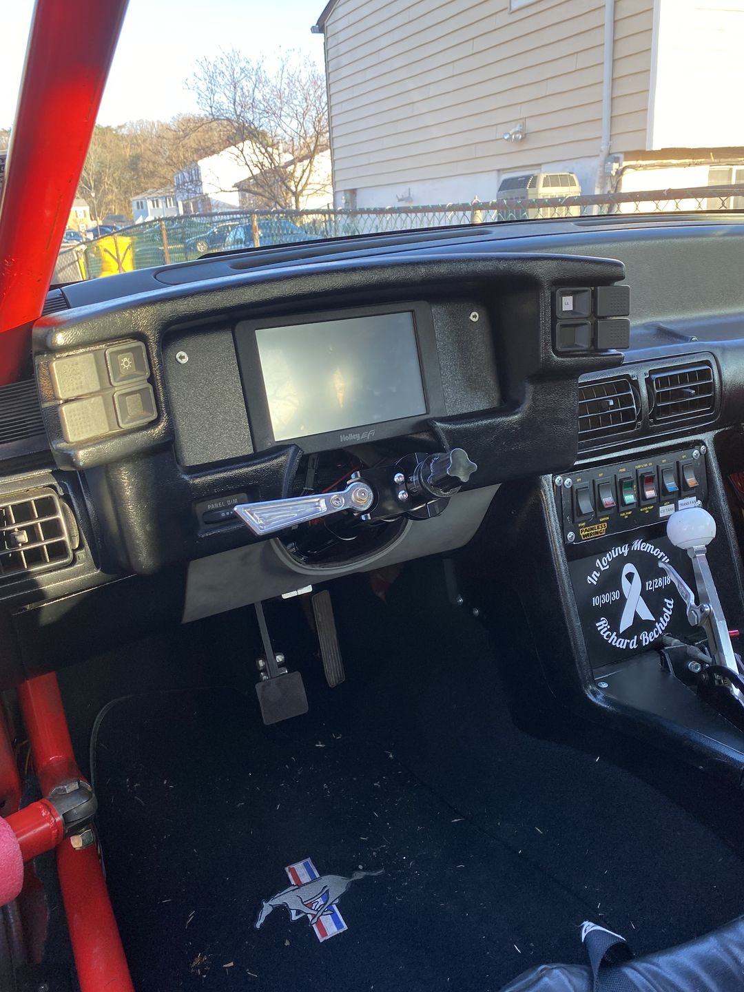 Customer photo review of Motion Raceworks 79-93 Ford Fox Body Mustang Chromoly Lightweight Steering Column