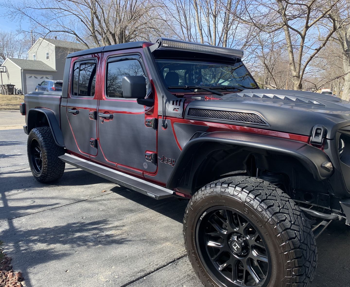 Customer photo review of MEK Removable Trail Armor: JT