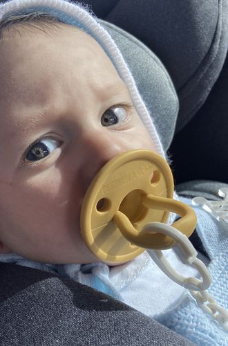 Customer photo review of Chupete Mango Nenina & Co