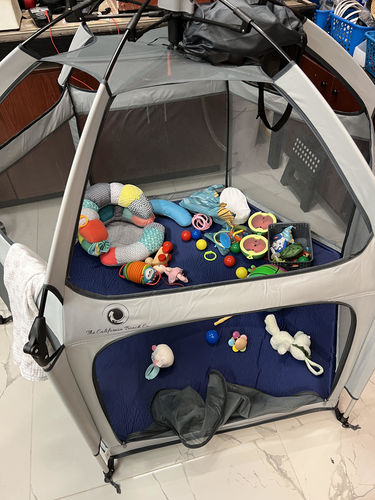 Customer photo review of Pop N' Go® Playpen