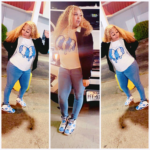 Customer photo review of S.H Unisex Shirt Match Dunk Low University Blue