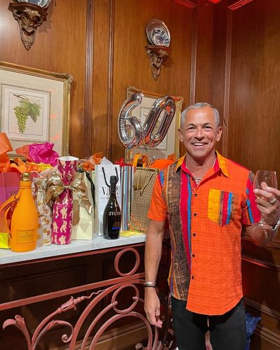 Customer photo review of Men's Breathable Cotton Short Sleeve Stripe Shirt