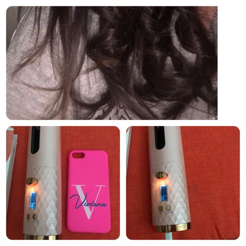 Customer photo review of Ferro Arricciacapelli Automatico Wireless