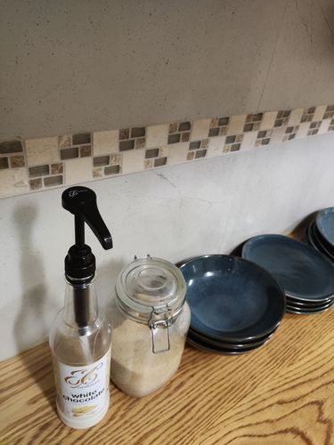 Customer photo review of Syrup Pump for 750mL Bottle - 4 PACK