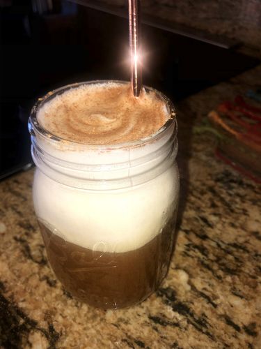 Customer photo review of NutraLeaf® Chocolate Protein