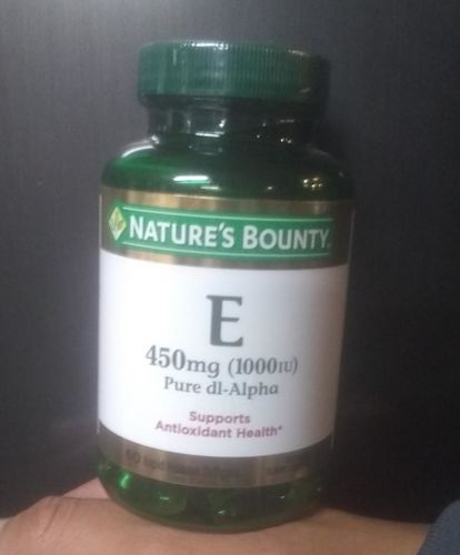 Customer photo review of Vitamina E 1000 UI Nature's Bounty